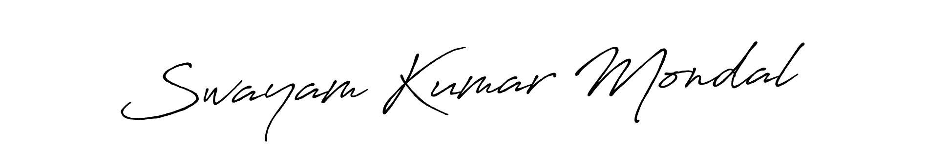 This is the best signature style for the Swayam Kumar Mondal name. Also you like these signature font (Antro_Vectra_Bolder). Mix name signature. Swayam Kumar Mondal signature style 7 images and pictures png