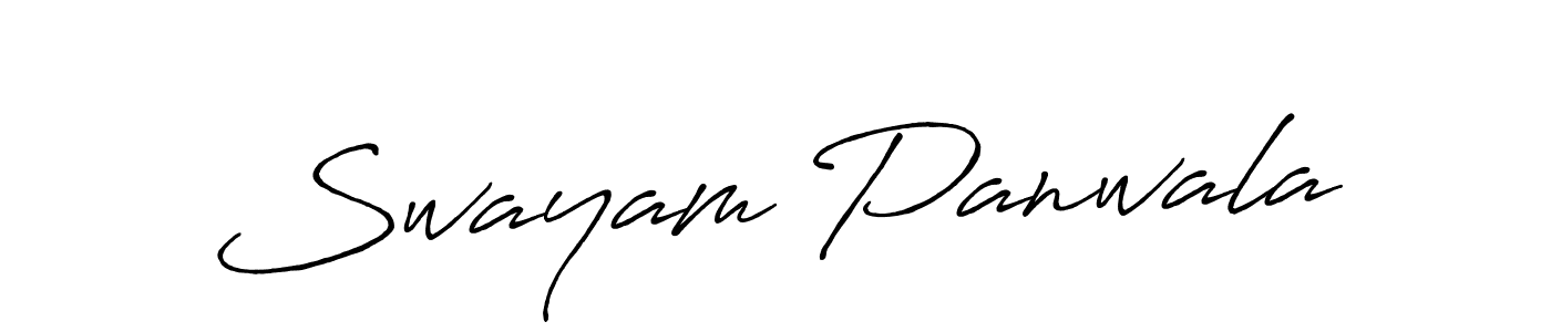 See photos of Swayam Panwala official signature by Spectra . Check more albums & portfolios. Read reviews & check more about Antro_Vectra_Bolder font. Swayam Panwala signature style 7 images and pictures png