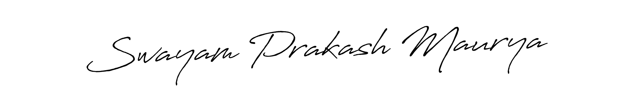 You can use this online signature creator to create a handwritten signature for the name Swayam Prakash Maurya. This is the best online autograph maker. Swayam Prakash Maurya signature style 7 images and pictures png