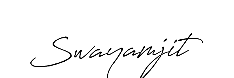 if you are searching for the best signature style for your name Swayamjit. so please give up your signature search. here we have designed multiple signature styles  using Antro_Vectra_Bolder. Swayamjit signature style 7 images and pictures png