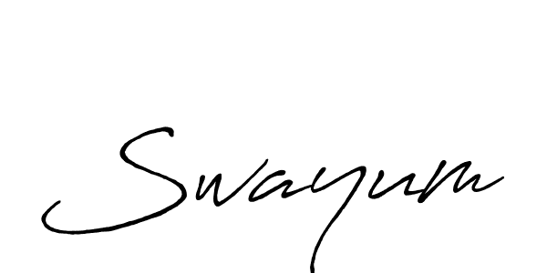 Make a short Swayum signature style. Manage your documents anywhere anytime using Antro_Vectra_Bolder. Create and add eSignatures, submit forms, share and send files easily. Swayum signature style 7 images and pictures png