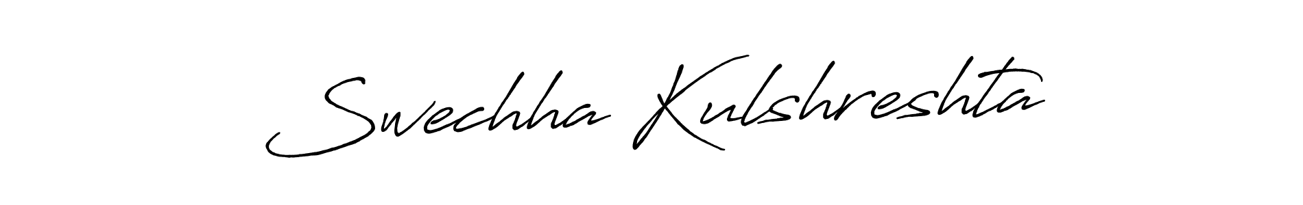 How to Draw Swechha Kulshreshta signature style? Antro_Vectra_Bolder is a latest design signature styles for name Swechha Kulshreshta. Swechha Kulshreshta signature style 7 images and pictures png