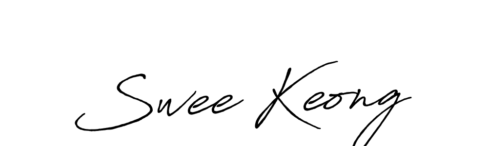 Swee Keong stylish signature style. Best Handwritten Sign (Antro_Vectra_Bolder) for my name. Handwritten Signature Collection Ideas for my name Swee Keong. Swee Keong signature style 7 images and pictures png