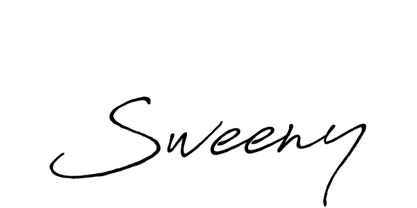 How to make Sweeny name signature. Use Antro_Vectra_Bolder style for creating short signs online. This is the latest handwritten sign. Sweeny signature style 7 images and pictures png