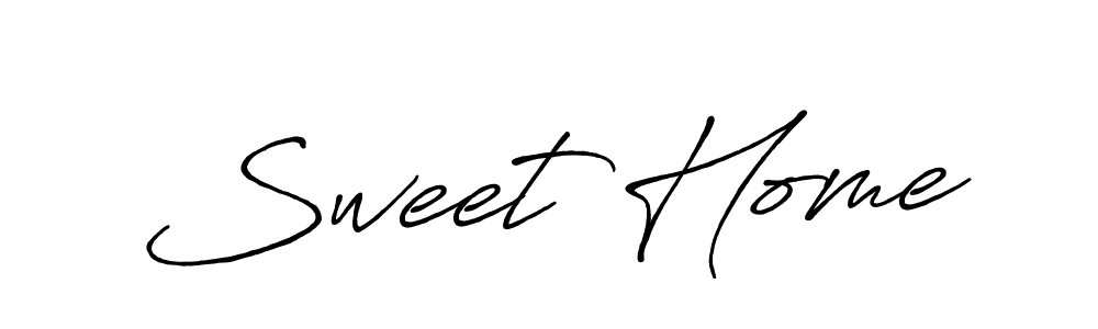 How to make Sweet Home name signature. Use Antro_Vectra_Bolder style for creating short signs online. This is the latest handwritten sign. Sweet Home signature style 7 images and pictures png