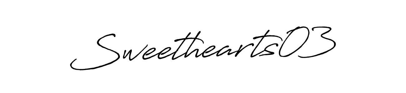 Make a beautiful signature design for name Sweethearts03. Use this online signature maker to create a handwritten signature for free. Sweethearts03 signature style 7 images and pictures png