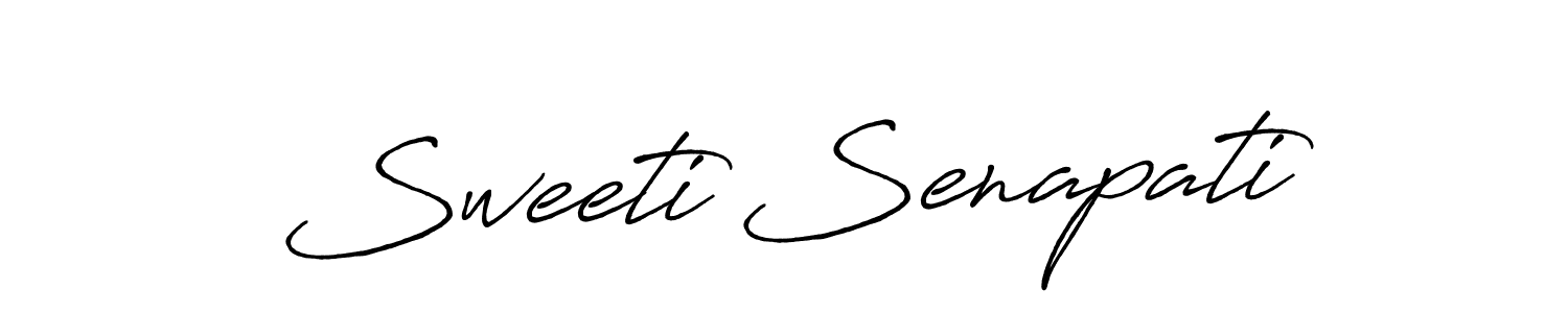 Sweeti Senapati stylish signature style. Best Handwritten Sign (Antro_Vectra_Bolder) for my name. Handwritten Signature Collection Ideas for my name Sweeti Senapati. Sweeti Senapati signature style 7 images and pictures png