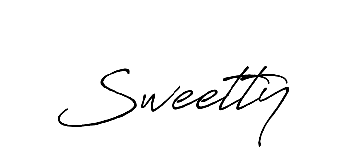 Use a signature maker to create a handwritten signature online. With this signature software, you can design (Antro_Vectra_Bolder) your own signature for name Sweetty. Sweetty signature style 7 images and pictures png