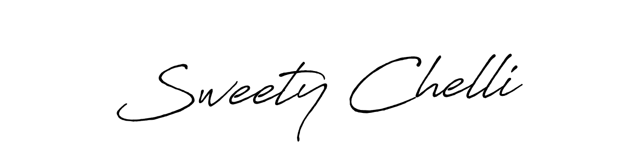 Use a signature maker to create a handwritten signature online. With this signature software, you can design (Antro_Vectra_Bolder) your own signature for name Sweety Chelli. Sweety Chelli signature style 7 images and pictures png