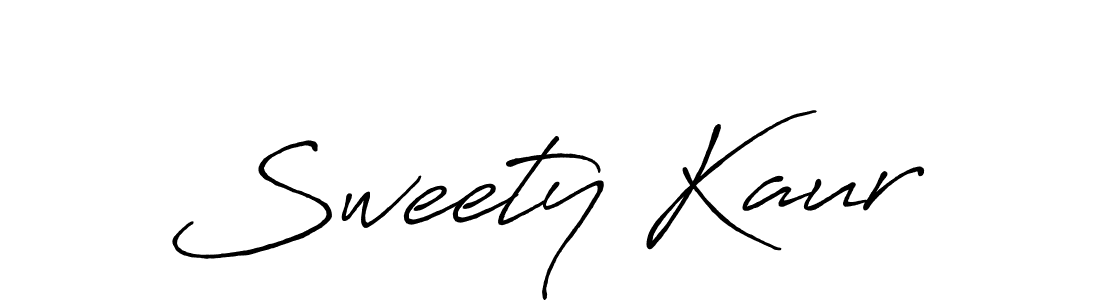 It looks lik you need a new signature style for name Sweety Kaur. Design unique handwritten (Antro_Vectra_Bolder) signature with our free signature maker in just a few clicks. Sweety Kaur signature style 7 images and pictures png