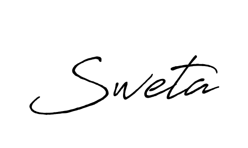 It looks lik you need a new signature style for name Sweta. Design unique handwritten (Antro_Vectra_Bolder) signature with our free signature maker in just a few clicks. Sweta signature style 7 images and pictures png