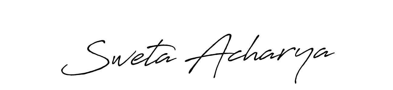 Check out images of Autograph of Sweta Acharya name. Actor Sweta Acharya Signature Style. Antro_Vectra_Bolder is a professional sign style online. Sweta Acharya signature style 7 images and pictures png