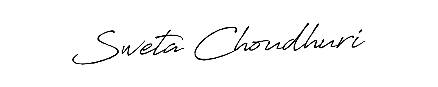 Once you've used our free online signature maker to create your best signature Antro_Vectra_Bolder style, it's time to enjoy all of the benefits that Sweta Choudhuri name signing documents. Sweta Choudhuri signature style 7 images and pictures png