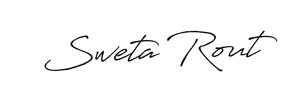 Make a beautiful signature design for name Sweta Rout. Use this online signature maker to create a handwritten signature for free. Sweta Rout signature style 7 images and pictures png