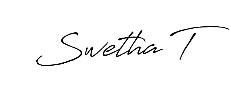 How to Draw Swetha T signature style? Antro_Vectra_Bolder is a latest design signature styles for name Swetha T. Swetha T signature style 7 images and pictures png
