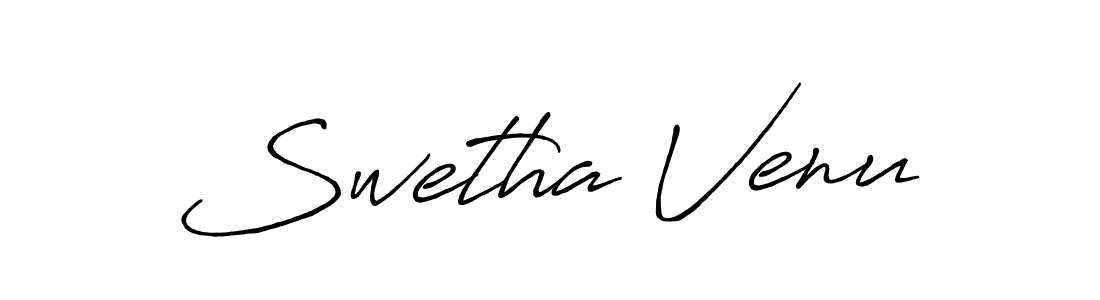 This is the best signature style for the Swetha Venu name. Also you like these signature font (Antro_Vectra_Bolder). Mix name signature. Swetha Venu signature style 7 images and pictures png