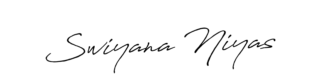 Here are the top 10 professional signature styles for the name Swiyana Niyas. These are the best autograph styles you can use for your name. Swiyana Niyas signature style 7 images and pictures png