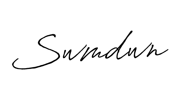 It looks lik you need a new signature style for name Swmdwn. Design unique handwritten (Antro_Vectra_Bolder) signature with our free signature maker in just a few clicks. Swmdwn signature style 7 images and pictures png