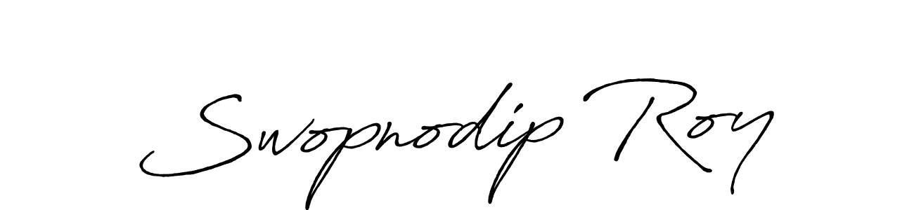 It looks lik you need a new signature style for name Swopnodip Roy. Design unique handwritten (Antro_Vectra_Bolder) signature with our free signature maker in just a few clicks. Swopnodip Roy signature style 7 images and pictures png