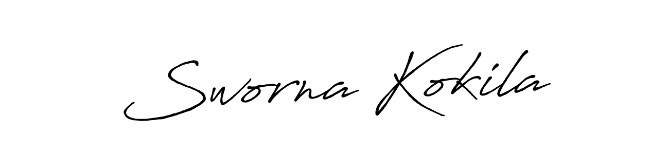 Make a short Sworna Kokila signature style. Manage your documents anywhere anytime using Antro_Vectra_Bolder. Create and add eSignatures, submit forms, share and send files easily. Sworna Kokila signature style 7 images and pictures png