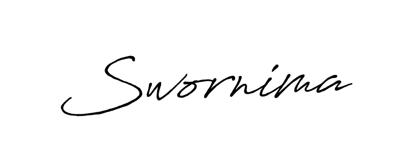 You should practise on your own different ways (Antro_Vectra_Bolder) to write your name (Swornima) in signature. don't let someone else do it for you. Swornima signature style 7 images and pictures png