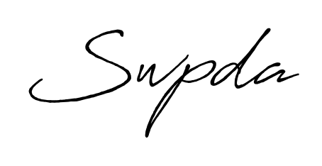 Transform the name Swpda into a signature masterpiece using Antro_Vectra_Bolder font. Ideal for photographers, artists, and creators looking for watermarks. Swpda signature style 7 images and pictures png