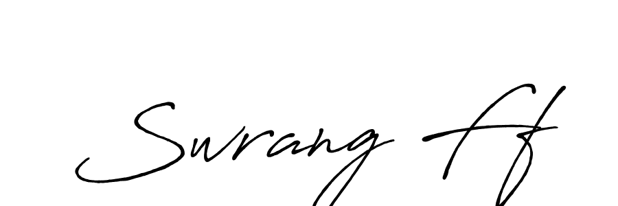 Once you've used our free online signature maker to create your best signature Antro_Vectra_Bolder style, it's time to enjoy all of the benefits that Swrang Ff name signing documents. Swrang Ff signature style 7 images and pictures png