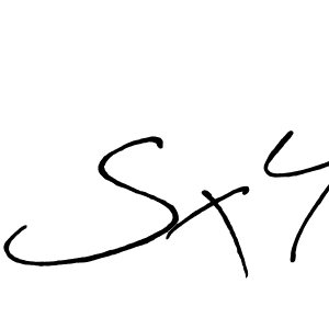 Use a signature maker to create a handwritten signature online. With this signature software, you can design (Antro_Vectra_Bolder) your own signature for name Sx4. Sx4 signature style 7 images and pictures png