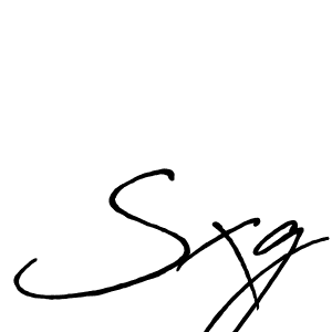 The best way (Antro_Vectra_Bolder) to make a short signature is to pick only two or three words in your name. The name Sxg include a total of six letters. For converting this name. Sxg signature style 7 images and pictures png