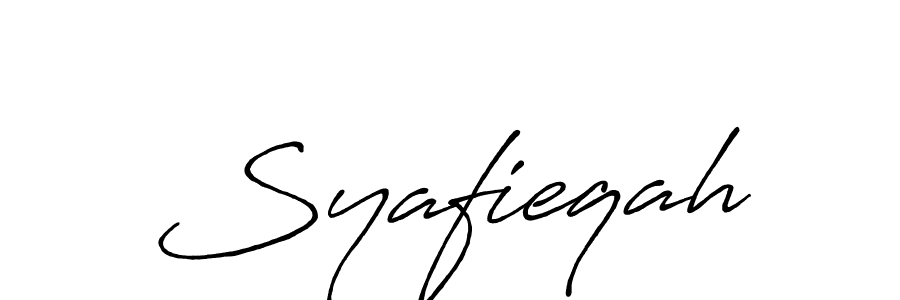 Once you've used our free online signature maker to create your best signature Antro_Vectra_Bolder style, it's time to enjoy all of the benefits that Syafieqah name signing documents. Syafieqah signature style 7 images and pictures png