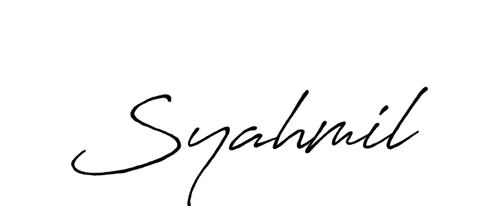 This is the best signature style for the Syahmil name. Also you like these signature font (Antro_Vectra_Bolder). Mix name signature. Syahmil signature style 7 images and pictures png