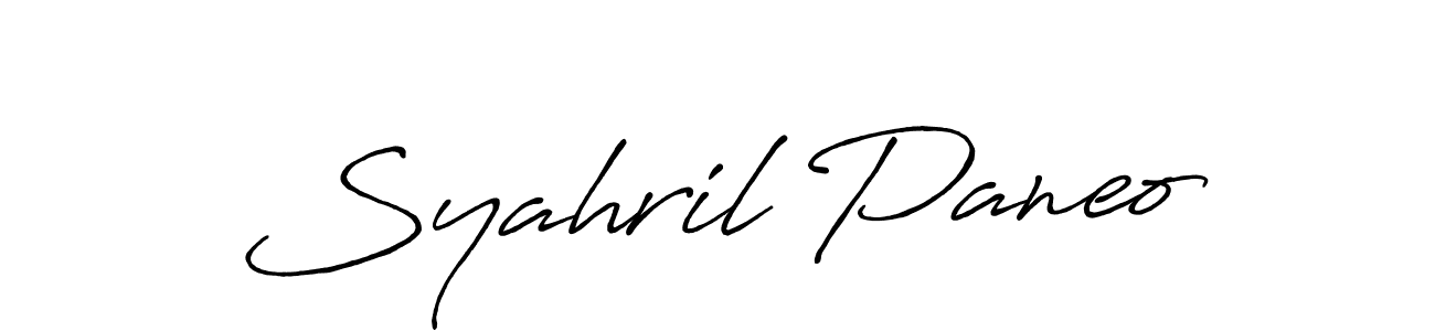Make a short Syahril Paneo signature style. Manage your documents anywhere anytime using Antro_Vectra_Bolder. Create and add eSignatures, submit forms, share and send files easily. Syahril Paneo signature style 7 images and pictures png