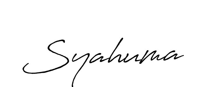 Make a short Syahuma signature style. Manage your documents anywhere anytime using Antro_Vectra_Bolder. Create and add eSignatures, submit forms, share and send files easily. Syahuma signature style 7 images and pictures png