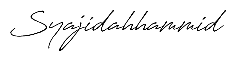 Give your name Syajidahhammid an exquisite flair with the Antro_Vectra_Bolder script font. Ideal for contracts, resumes, and formal letterheads. Syajidahhammid signature style 7 images and pictures png
