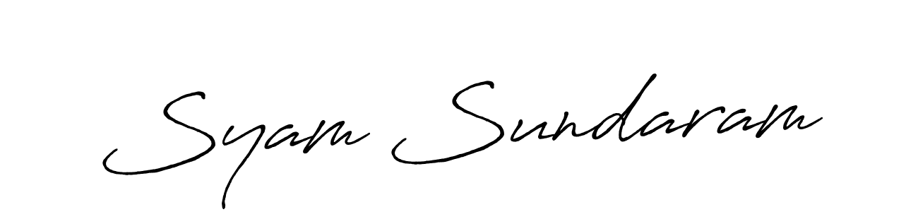 How to Draw Syam Sundaram signature style? Antro_Vectra_Bolder is a latest design signature styles for name Syam Sundaram. Syam Sundaram signature style 7 images and pictures png