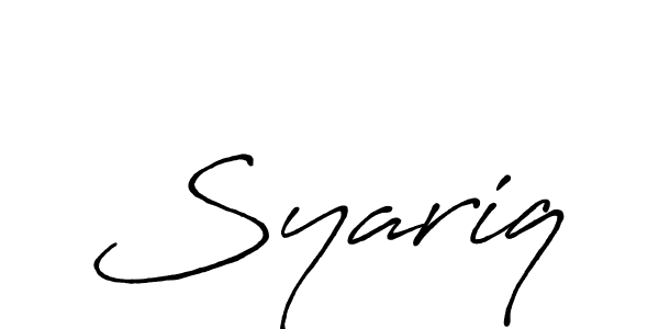 Make a short Syariq signature style. Manage your documents anywhere anytime using Antro_Vectra_Bolder. Create and add eSignatures, submit forms, share and send files easily. Syariq signature style 7 images and pictures png
