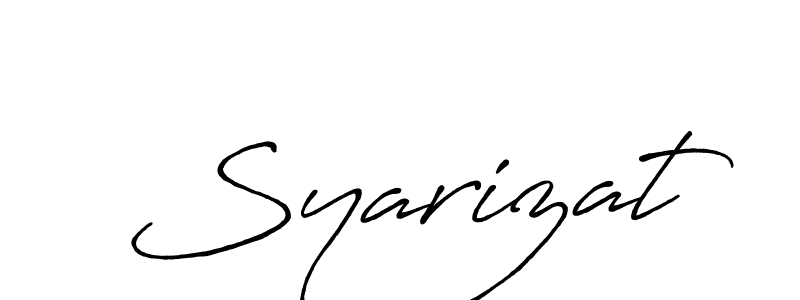 How to Draw Syarizat signature style? Antro_Vectra_Bolder is a latest design signature styles for name Syarizat. Syarizat signature style 7 images and pictures png