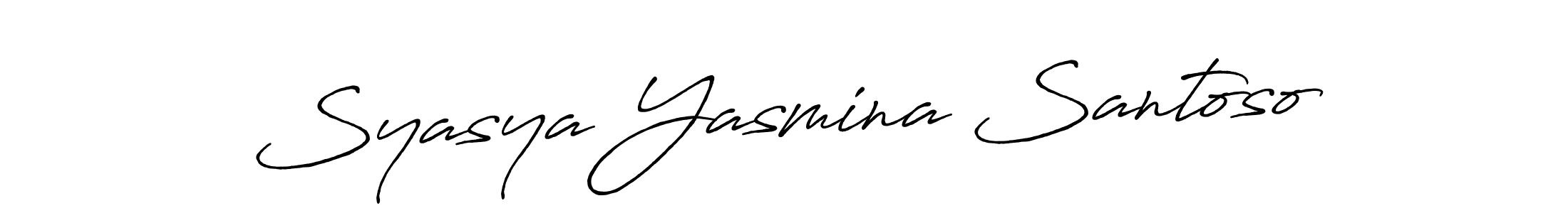 Here are the top 10 professional signature styles for the name Syasya Yasmina Santoso. These are the best autograph styles you can use for your name. Syasya Yasmina Santoso signature style 7 images and pictures png