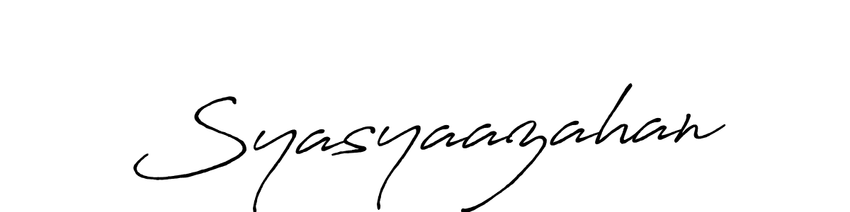 This is the best signature style for the Syasyaazahan name. Also you like these signature font (Antro_Vectra_Bolder). Mix name signature. Syasyaazahan signature style 7 images and pictures png