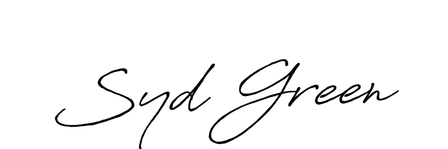 Antro_Vectra_Bolder is a professional signature style that is perfect for those who want to add a touch of class to their signature. It is also a great choice for those who want to make their signature more unique. Get Syd Green name to fancy signature for free. Syd Green signature style 7 images and pictures png