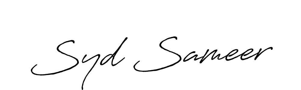 Here are the top 10 professional signature styles for the name Syd Sameer. These are the best autograph styles you can use for your name. Syd Sameer signature style 7 images and pictures png