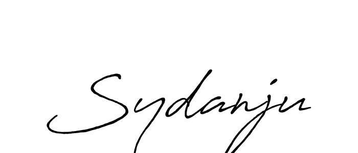 Make a beautiful signature design for name Sydanju. Use this online signature maker to create a handwritten signature for free. Sydanju signature style 7 images and pictures png