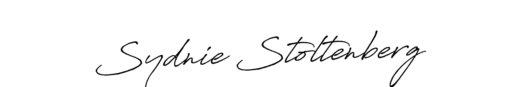 How to Draw Sydnie Stoltenberg signature style? Antro_Vectra_Bolder is a latest design signature styles for name Sydnie Stoltenberg. Sydnie Stoltenberg signature style 7 images and pictures png