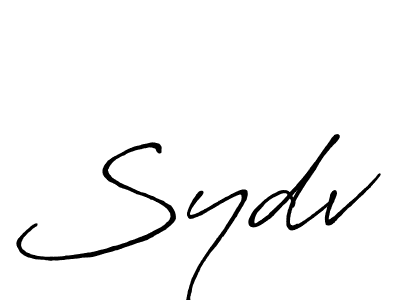 Make a short Sydv signature style. Manage your documents anywhere anytime using Antro_Vectra_Bolder. Create and add eSignatures, submit forms, share and send files easily. Sydv signature style 7 images and pictures png