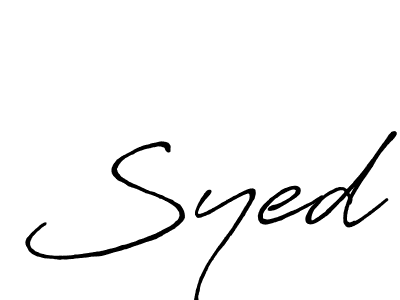 Best and Professional Signature Style for Syed. Antro_Vectra_Bolder Best Signature Style Collection. Syed signature style 7 images and pictures png