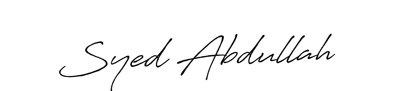 Similarly Antro_Vectra_Bolder is the best handwritten signature design. Signature creator online .You can use it as an online autograph creator for name Syed Abdullah. Syed Abdullah signature style 7 images and pictures png