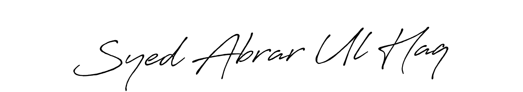 Make a short Syed Abrar Ul Haq signature style. Manage your documents anywhere anytime using Antro_Vectra_Bolder. Create and add eSignatures, submit forms, share and send files easily. Syed Abrar Ul Haq signature style 7 images and pictures png
