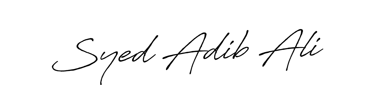 Best and Professional Signature Style for Syed Adib Ali. Antro_Vectra_Bolder Best Signature Style Collection. Syed Adib Ali signature style 7 images and pictures png