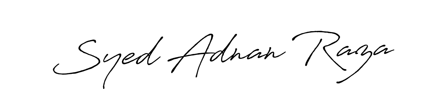 You can use this online signature creator to create a handwritten signature for the name Syed Adnan Raza. This is the best online autograph maker. Syed Adnan Raza signature style 7 images and pictures png