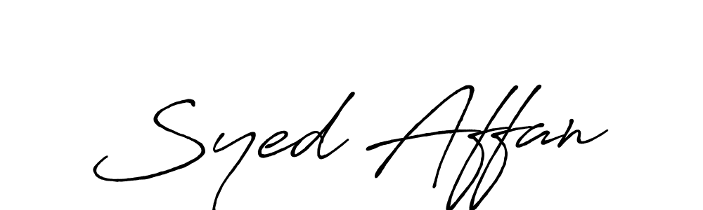 How to Draw Syed Affan signature style? Antro_Vectra_Bolder is a latest design signature styles for name Syed Affan. Syed Affan signature style 7 images and pictures png